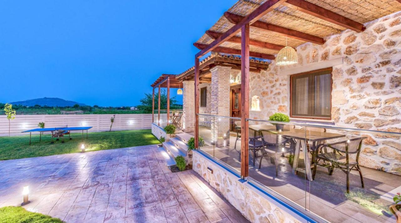 Zante Poolside Paradise - La Vite Stone Villa Kalipadhon Ngoại thất bức ảnh