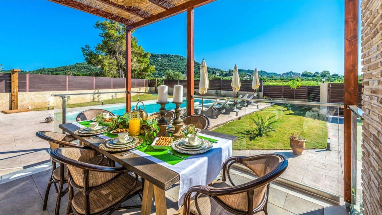 Zante Poolside Paradise - La Vite Stone Villa Kalipadhon Ngoại thất bức ảnh