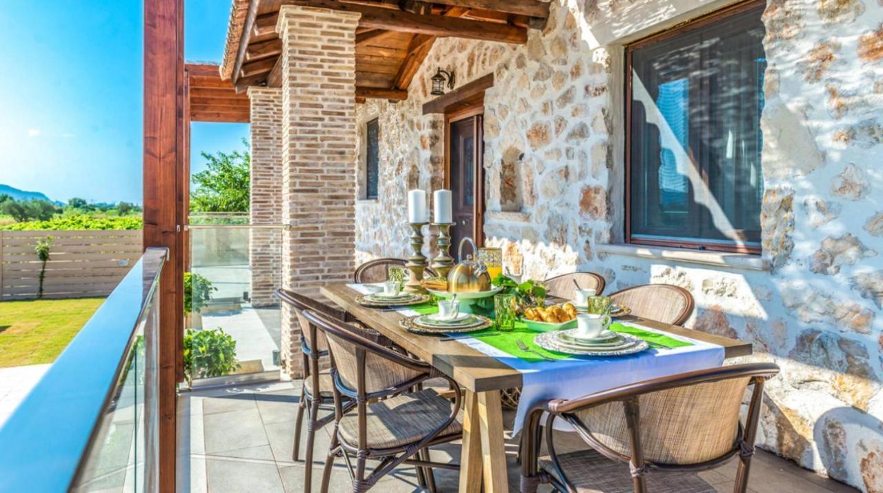 Zante Poolside Paradise - La Vite Stone Villa Kalipadhon Ngoại thất bức ảnh